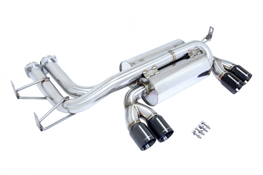 BMW E46 M3 2001-2006 - Supremo axle back Black Chrome - MR-ABE-BE46M30E-BC-C-Dub Tech