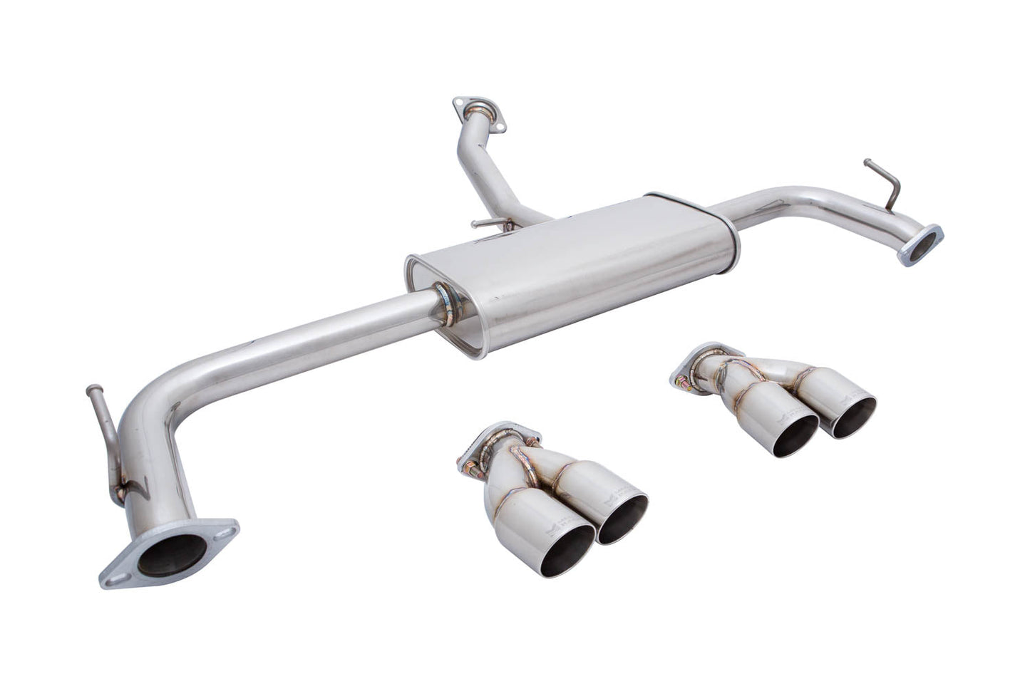 Lexus NX200T 2015+ Stainless Rolled Tips - Axle Back - - MR-ABE-LN15