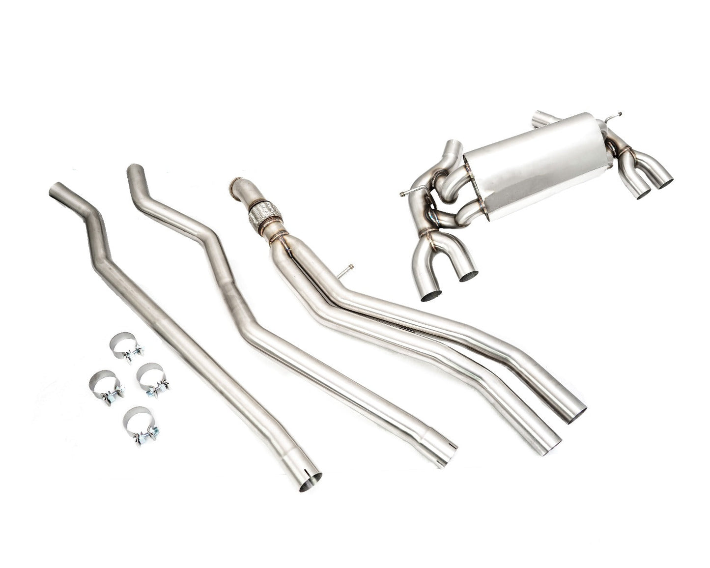 BMW M2 2016+ Supremo Cat-Back Exhaust System - MR-CBS-BF87-V2 - MR-CBS-BF87-V2-C-Dub Tech