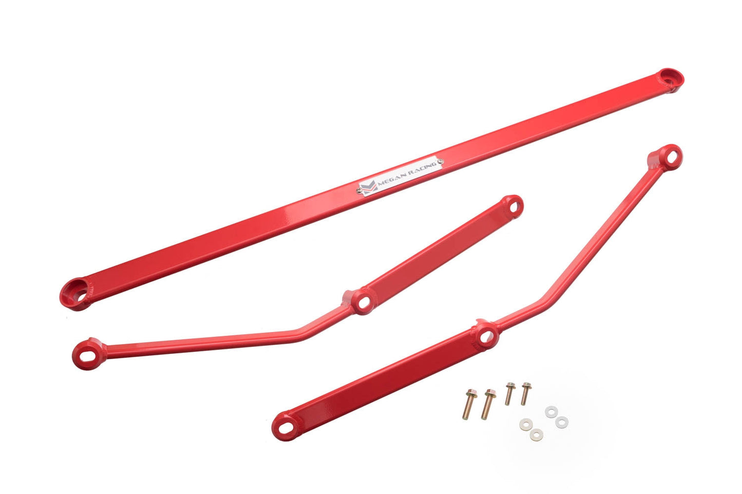 H-Brackets for Lexus IS250 06-11 - Rear Lower Red - SB-H -