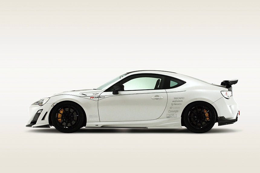 VARIS バリス 86 ARISING-2 ディフューザー カーボン Varis Carbon Rear Air Shroud (for Varis Arising-II rear bumper