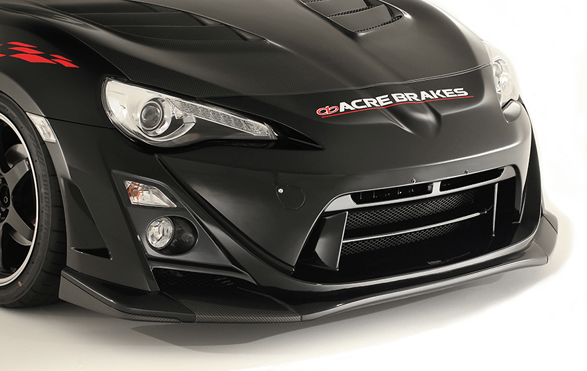 Varis Arising-II Style Front Bumper Lip - Toyota 86 ZN6/Subaru BRZ ZC6
