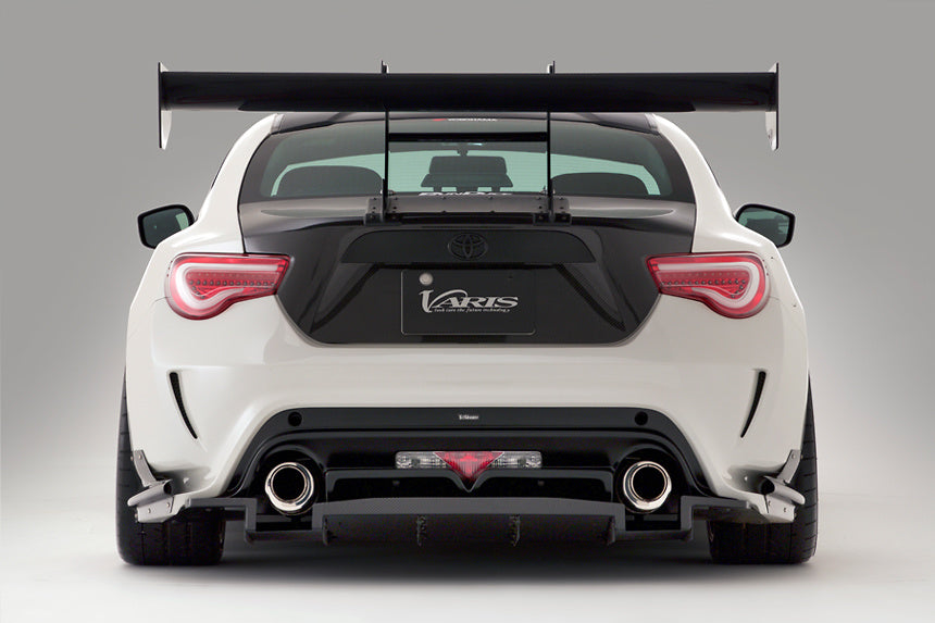 Varis Kouki Arising-II Style Racing Swan GT Wing with Mounting Bracket - Toyota 86 ZN6/Subaru BRZ ZC6