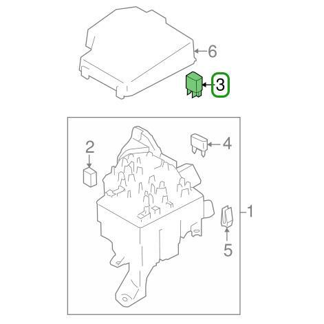 Subaru OEM Fog Relay | 2015-2019 Subaru WRX/STI (82501AG041)