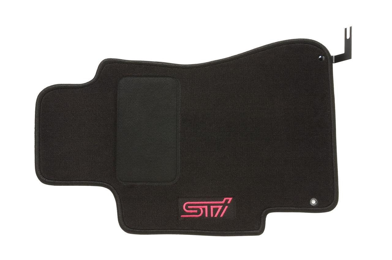 Subaru OEM Carpeted Floor Mat Set - Black | 2006-2007 Subaru Impreza WRX / STI (SCI440B202)