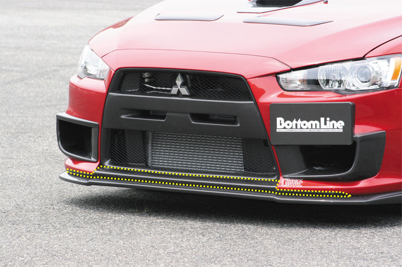 ChargeSpeed Carbon Air Dam Panel Mitsubishi EVO X 08-12