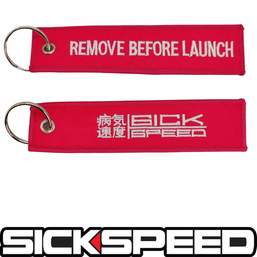 STITCHED FLIGHT TAG KEYCHAIN UNIVERSAL