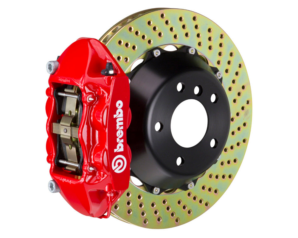 Brembo GT 365x29 2-Piece 4 Piston Red Drilled Front Big Brake Kit