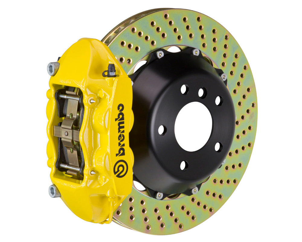 Brembo GT 365x29 2-Piece 4 Piston Yellow Drilled Front Big Brake Kit