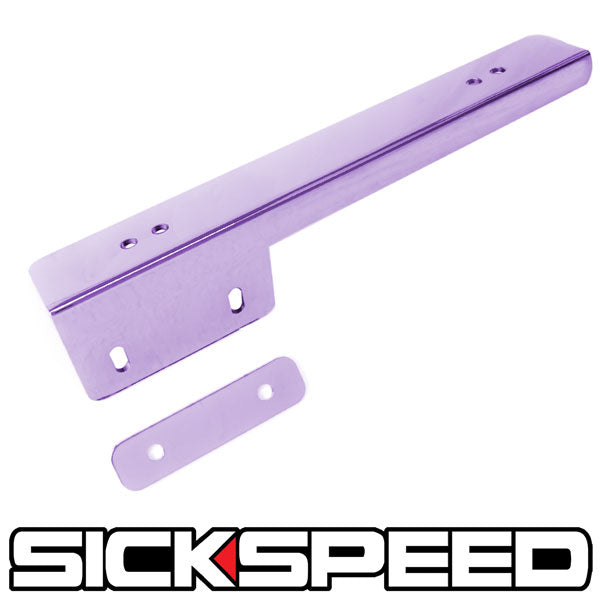 FRONT BUMPER LICENSE PLATE RELOCATION BRACKET