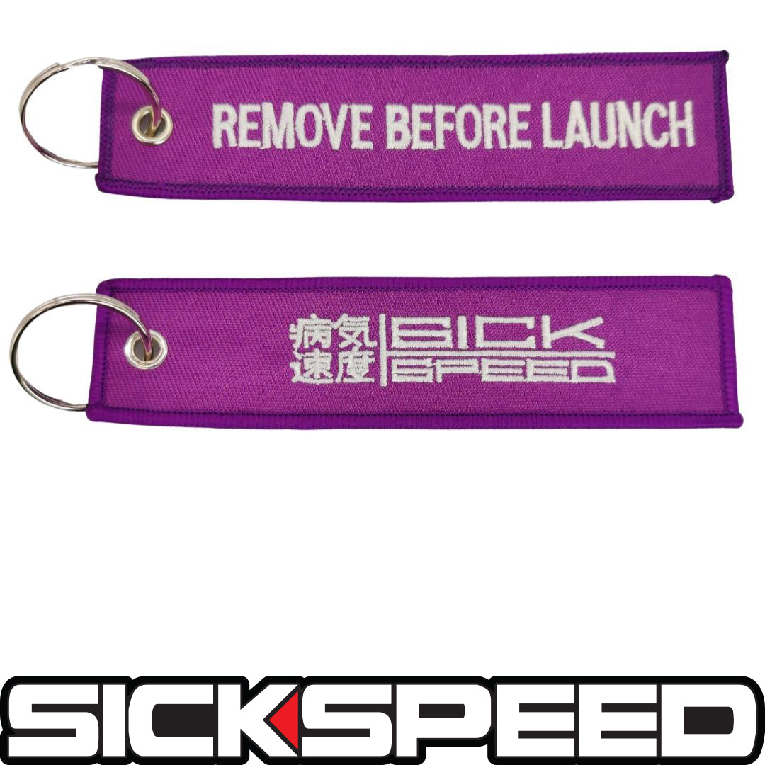 STITCHED FLIGHT TAG KEYCHAIN UNIVERSAL