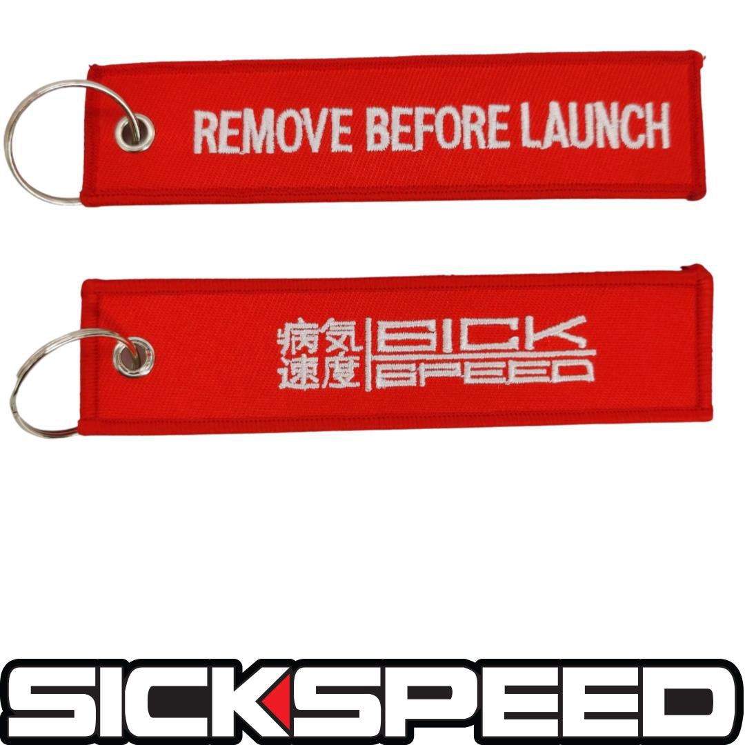 STITCHED FLIGHT TAG KEYCHAIN UNIVERSAL