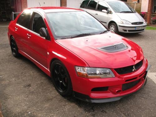 Rexpeed Carbon Fiber Bonnet Vent | 2003-2006 Mitsubishi Evolution 8/9 (R53)