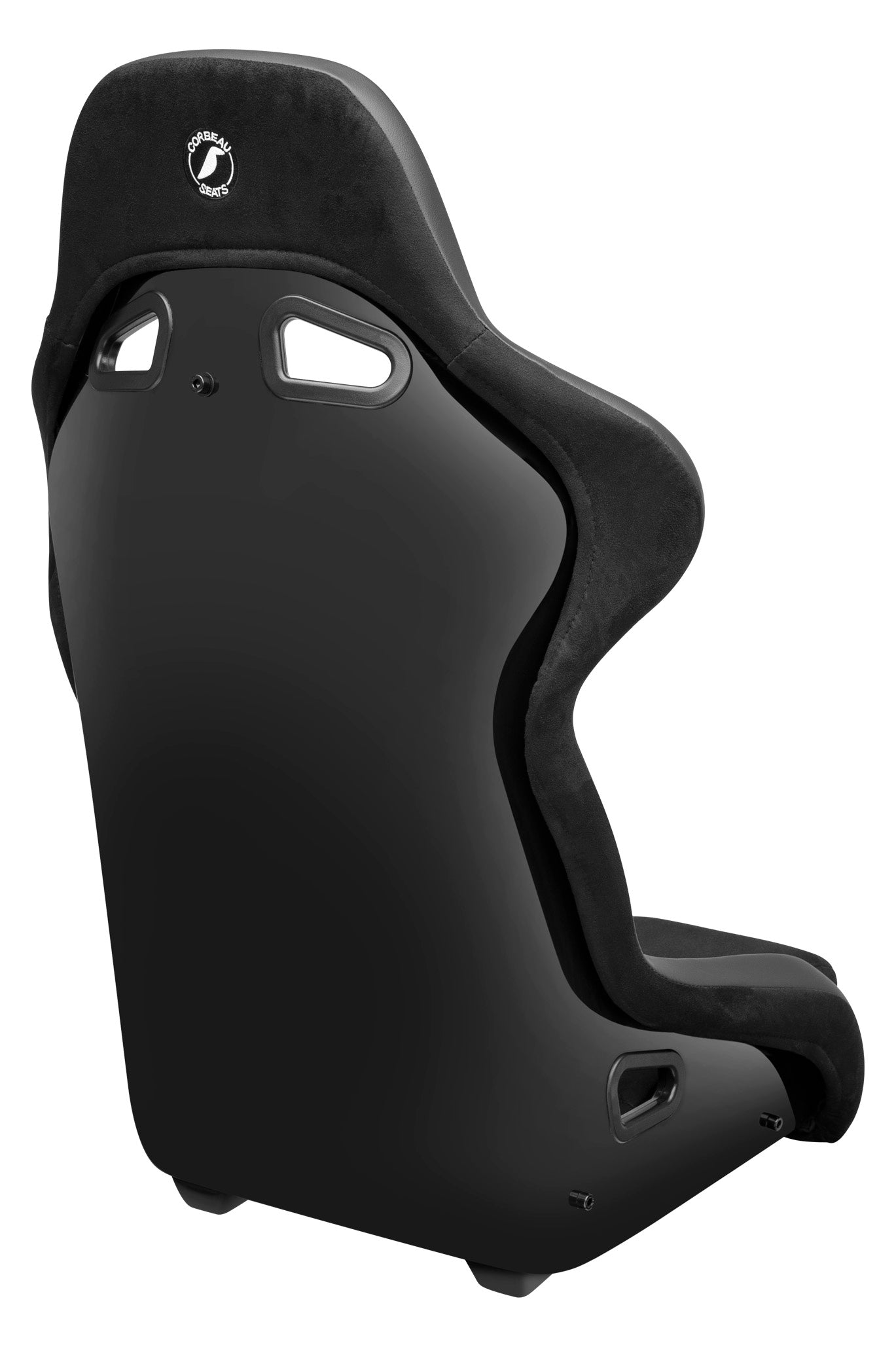 Corbeau FX1 Pro Fixed Back Racing Seat - Black Microsuede/Vinyl S29501P