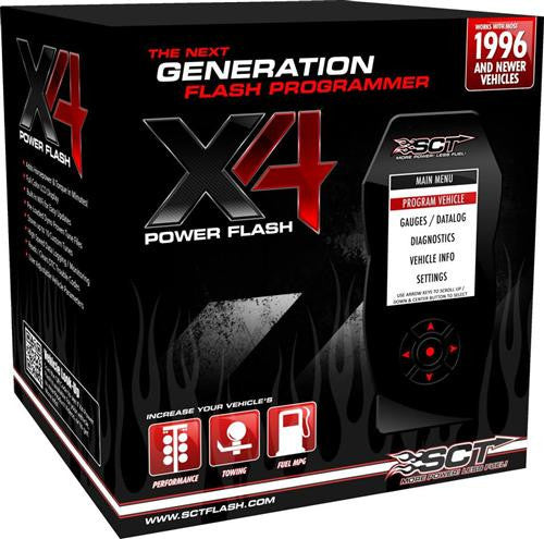 SCT X4 Power Flash 7015 Ford Programmer - 2017-2020 Ford Raptor 3.5L Ecoboost GTDI