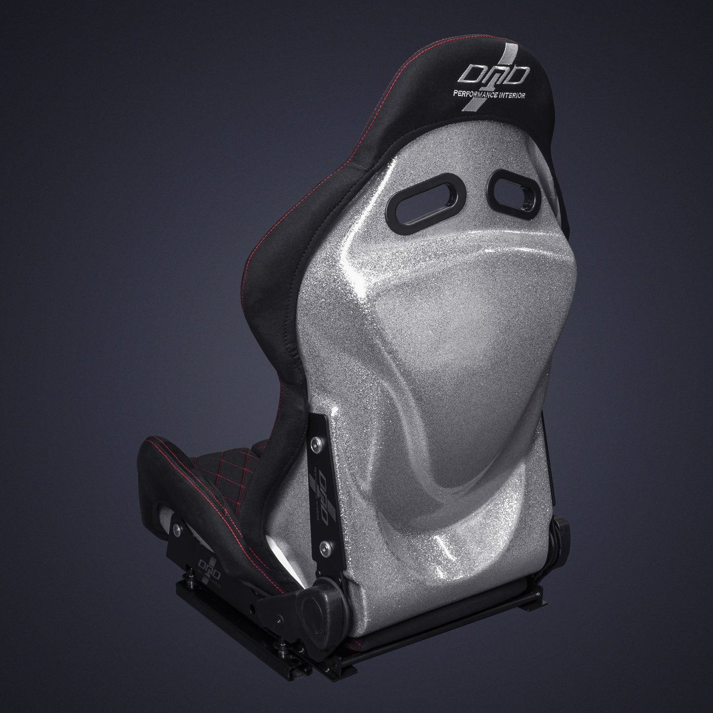 Nikos Racing Seat - Silver Metallic