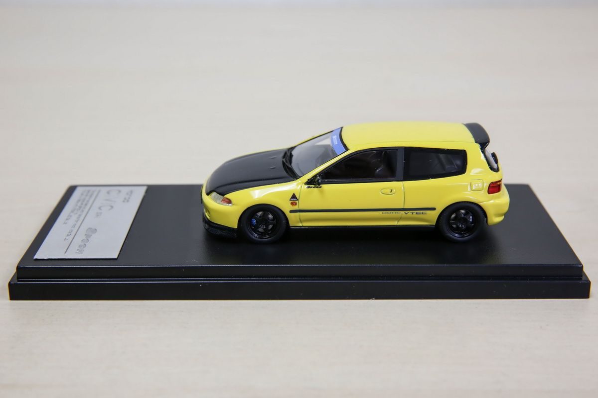 Spoon Spoon EG Model Car - Accessories Yellow