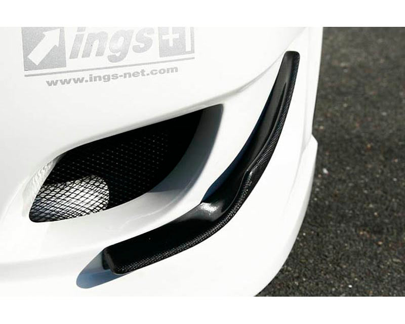 INGS N Spec Carbon Front Canards Mitsubishi EVO X 08-12