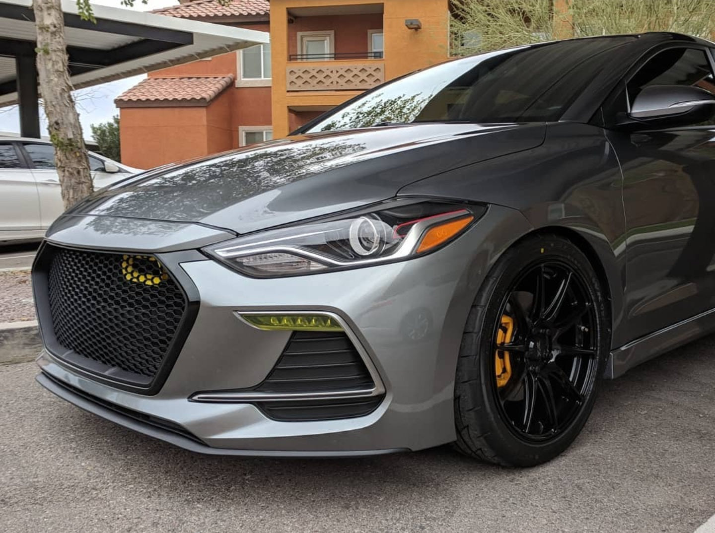 2017-2018 Hyundai Elantra Sport (Avante Sport, AD and Elantra SEL) BIG MOUTH Ram Air Intake Snorkel-C-Dub Tech