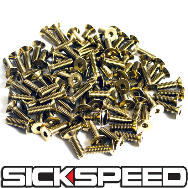 Steering Wheel Screw 6PC Bolt Kit For NARDI/SPARCO/OMP/MOMO G01
