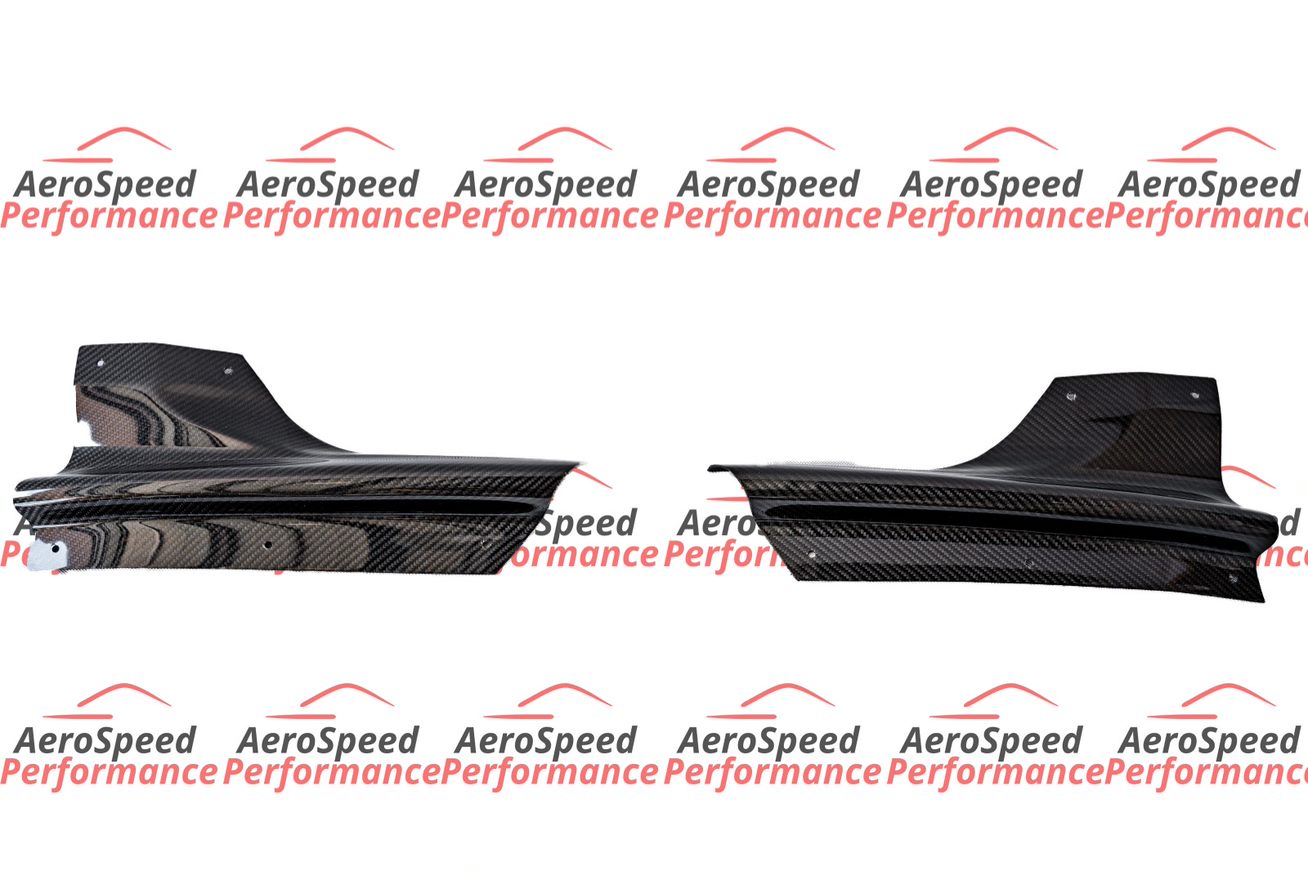 Varis Arising-II Style Rear Bumper Air Shrouds - Toyota 86 ZN6/Subaru BRZ ZC6