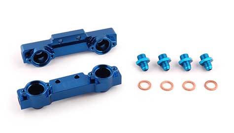 Tomioka Racing Bolt-On Side Feed Fuel Rail Kit (Subaru Impreza GC8 V5-V6 EJ20) TR-FS1003