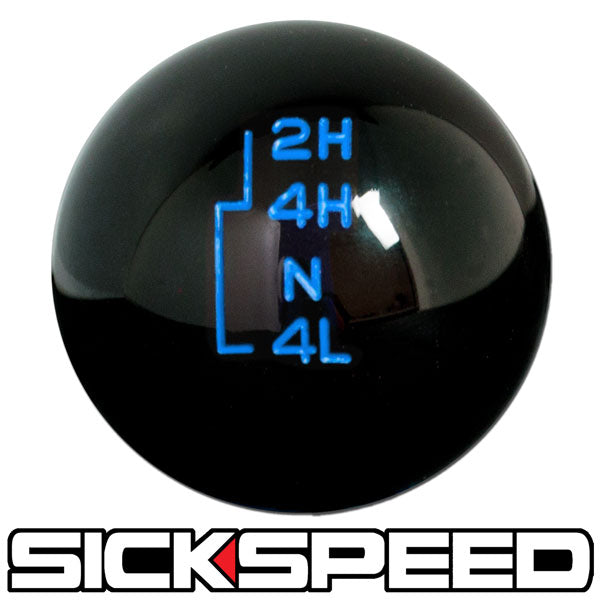 BLACK TRANSFER CASE SHIFT KNOB FOR FORD GEAR SHIFTER 4X4 4WD-C-Dub Tech