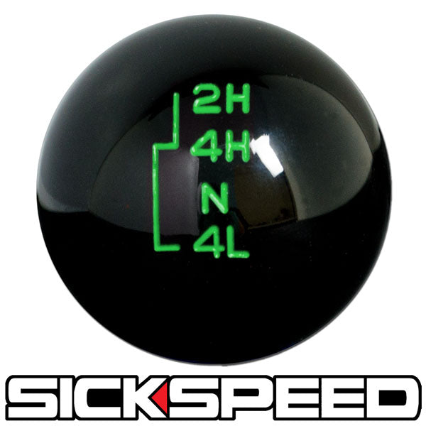 BLACK TRANSFER CASE SHIFT KNOB FOR FORD GEAR SHIFTER 4X4 4WD-C-Dub Tech