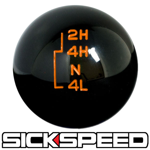 BLACK TRANSFER CASE SHIFT KNOB FOR FORD GEAR SHIFTER 4X4 4WD-C-Dub Tech