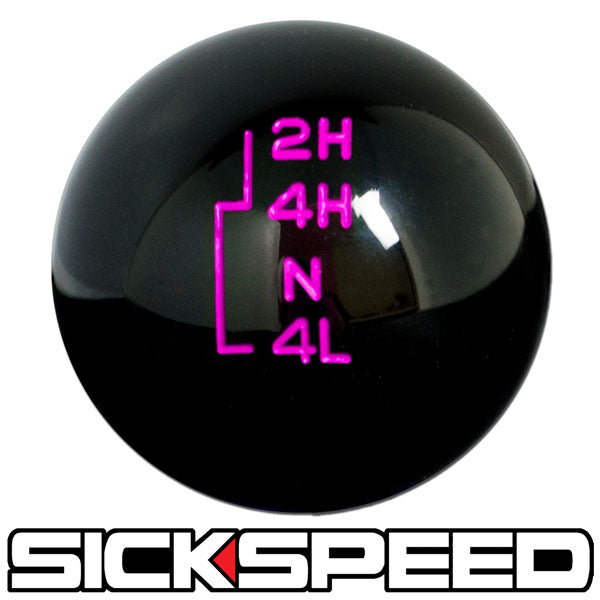 BLACK TRANSFER CASE SHIFT KNOB FOR FORD GEAR SHIFTER 4X4 4WD-C-Dub Tech