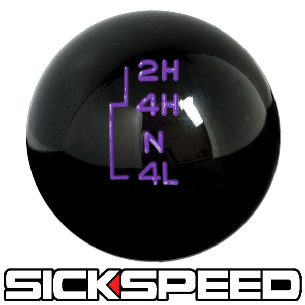 BLACK TRANSFER CASE SHIFT KNOB FOR FORD GEAR SHIFTER 4X4 4WD-C-Dub Tech