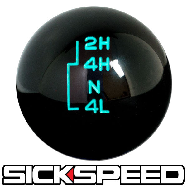 BLACK TRANSFER CASE SHIFT KNOB FOR FORD GEAR SHIFTER 4X4 4WD-C-Dub Tech