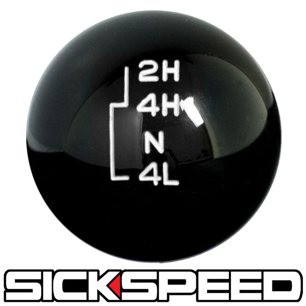 BLACK TRANSFER CASE SHIFT KNOB FOR FORD GEAR SHIFTER 4X4 4WD-C-Dub Tech