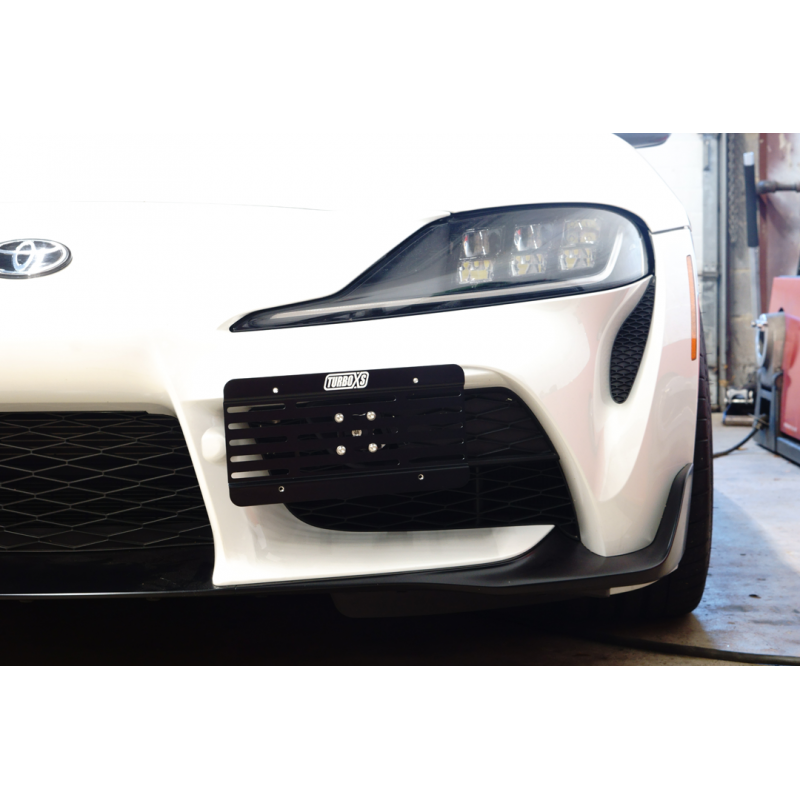 TurboXS TowTag License Plate Relocation Kit | 2020-2021 Toyota Supra (TOWTAG-A90)