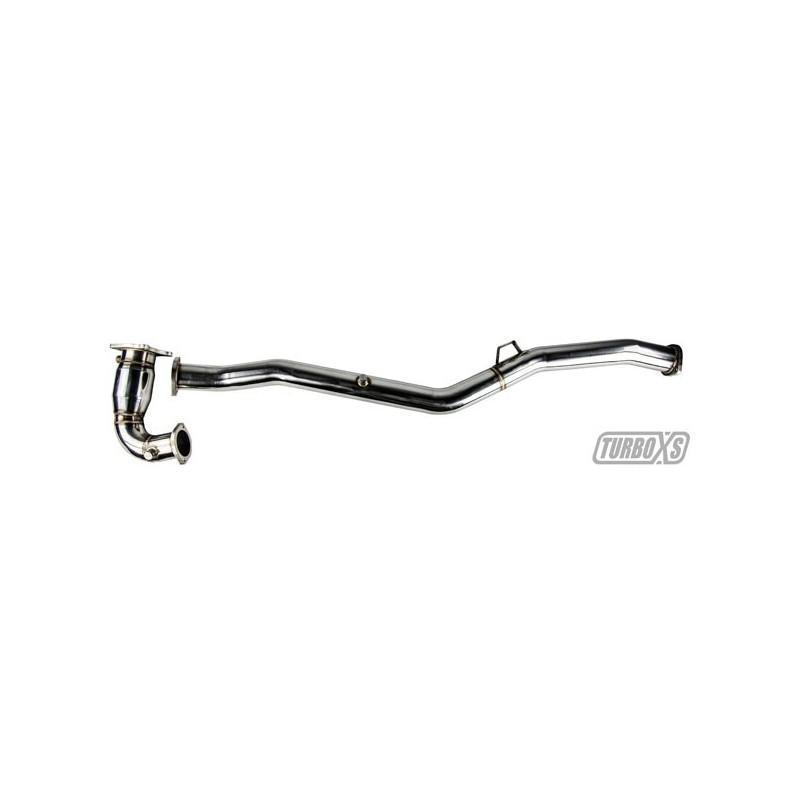 TurboXS Frontpipe w/ Catalytic Converter | 2015-2019 Subaru WRX (W15-FPC)