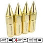 60MM ALUMINUM LUG NUTS 4PC 14X1.5-C-Dub Tech