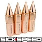 60MM Aluminum Lug Nuts 4PC 12X1.5-C-Dub Tech
