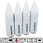 60MM ALUMINUM LUG NUTS 4PC 14X1.5-C-Dub Tech