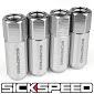 60MM Aluminum Lug Nuts 4PC 12X1.5