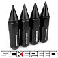 60MM ALUMINUM LUG NUTS 4PC 14X1.5-C-Dub Tech