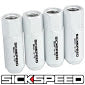60MM ALUMINUM LUG NUTS 4PC 14X1.5-C-Dub Tech