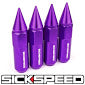 60MM ALUMINUM LUG NUTS 4PC 14X1.5-C-Dub Tech