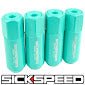 60MM ALUMINUM LUG NUTS 4PC 14X1.5-C-Dub Tech