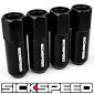 60MM ALUMINUM LUG NUTS 4PC 14X1.5-C-Dub Tech