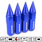 60MM ALUMINUM LUG NUTS 4PC 14X1.5-C-Dub Tech