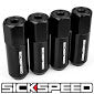 60MM ALUMINUM LUG NUTS 4PC 14X1.5-C-Dub Tech