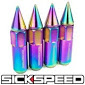 60MM Aluminum Lug Nuts 4PC 12X1.5-C-Dub Tech