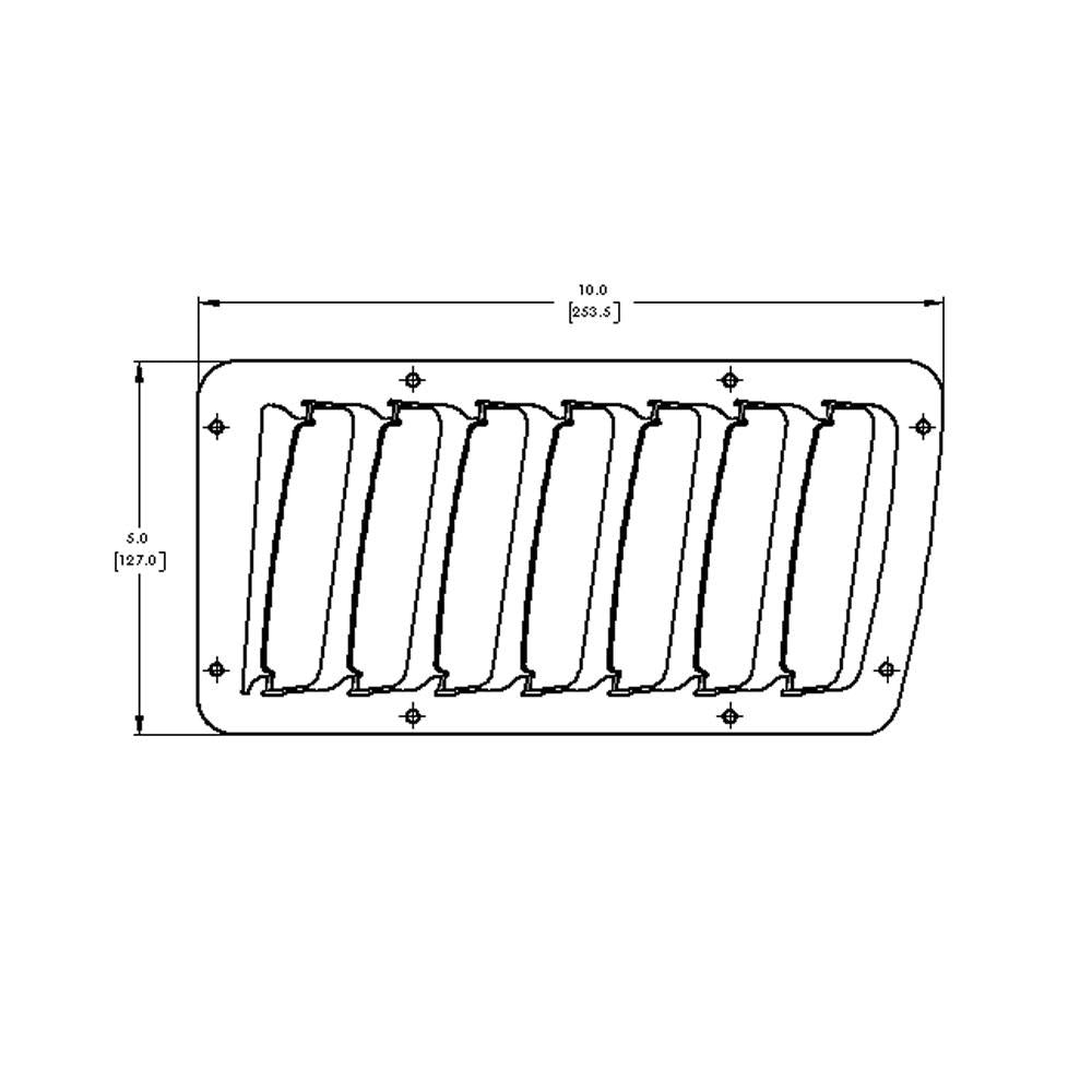 Verus Engineering Hood Louver Kit | 2013-2021 BRZ/FR-S/86 (A0055A/56A)