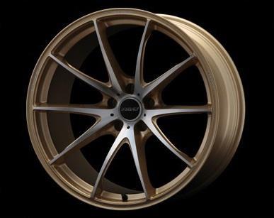 Volk G25 EDGE 5x112 20" Gold Wheels