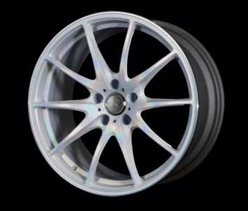 Volk G25 5x120 19" Prism Crystal White Wheels